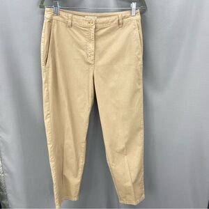 Eileen Fisher Organic Cotton, Hemp Lantern Style Khaki Pants size 4